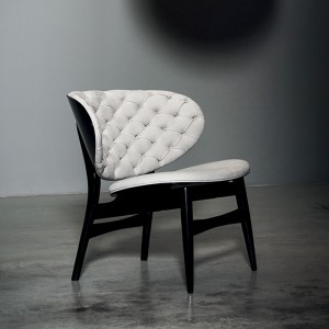 High quality modern design high back accent chair luxury genuine leather sofa chair for living room