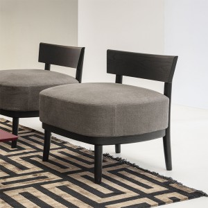 Modern Design Furniture Set upholstered  home Lounge Wooden Frame accent single sofa Chair